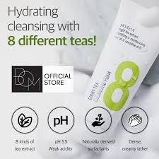 B.O.M 8 TEA CLEANSING FOAM PH5.5