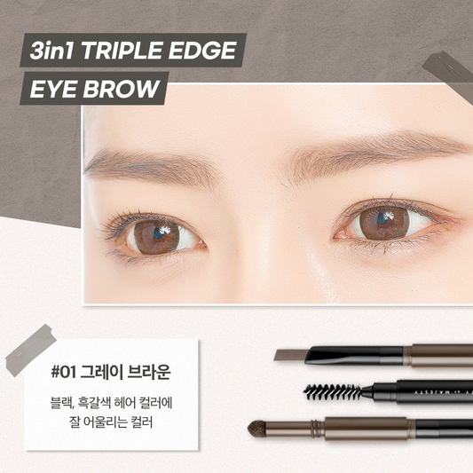 3in1 TRIPLE EDGE EYEBROW