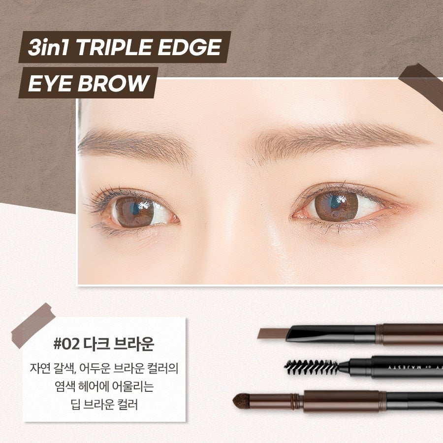 3in1 TRIPLE EDGE EYEBROW