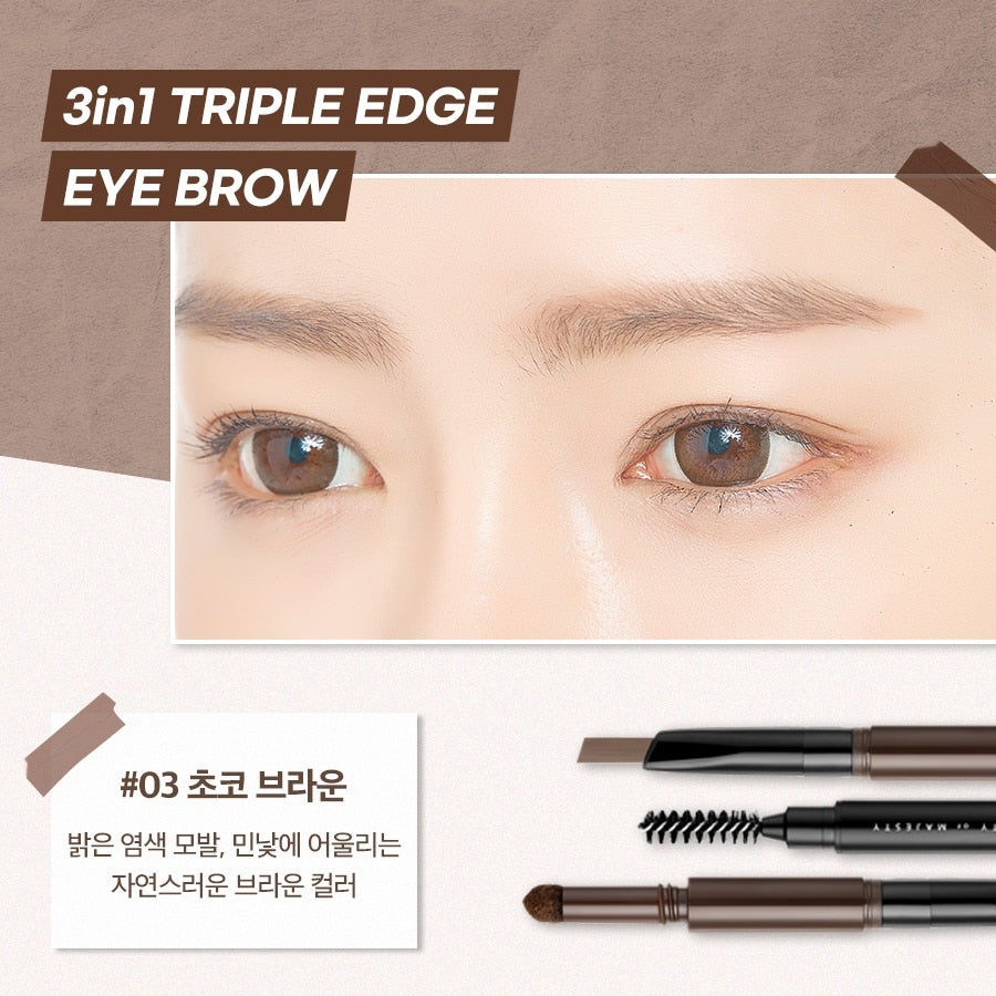 3in1 TRIPLE EDGE EYEBROW