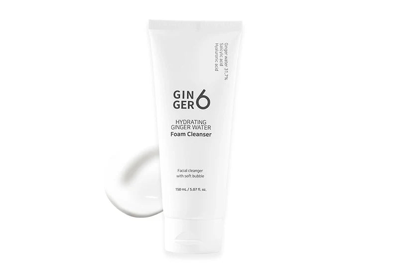 GINGER6 HYDRATING WATER FOAM CLEANSER 150ML