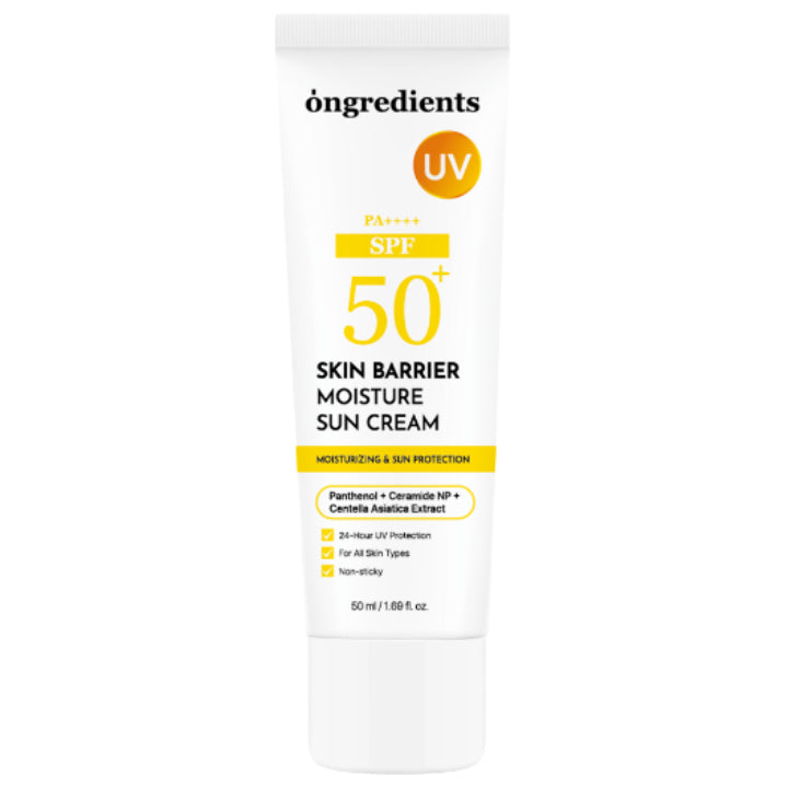 ONGREDIENTS SKIN BARRIER MOISTURE SUN CREAM