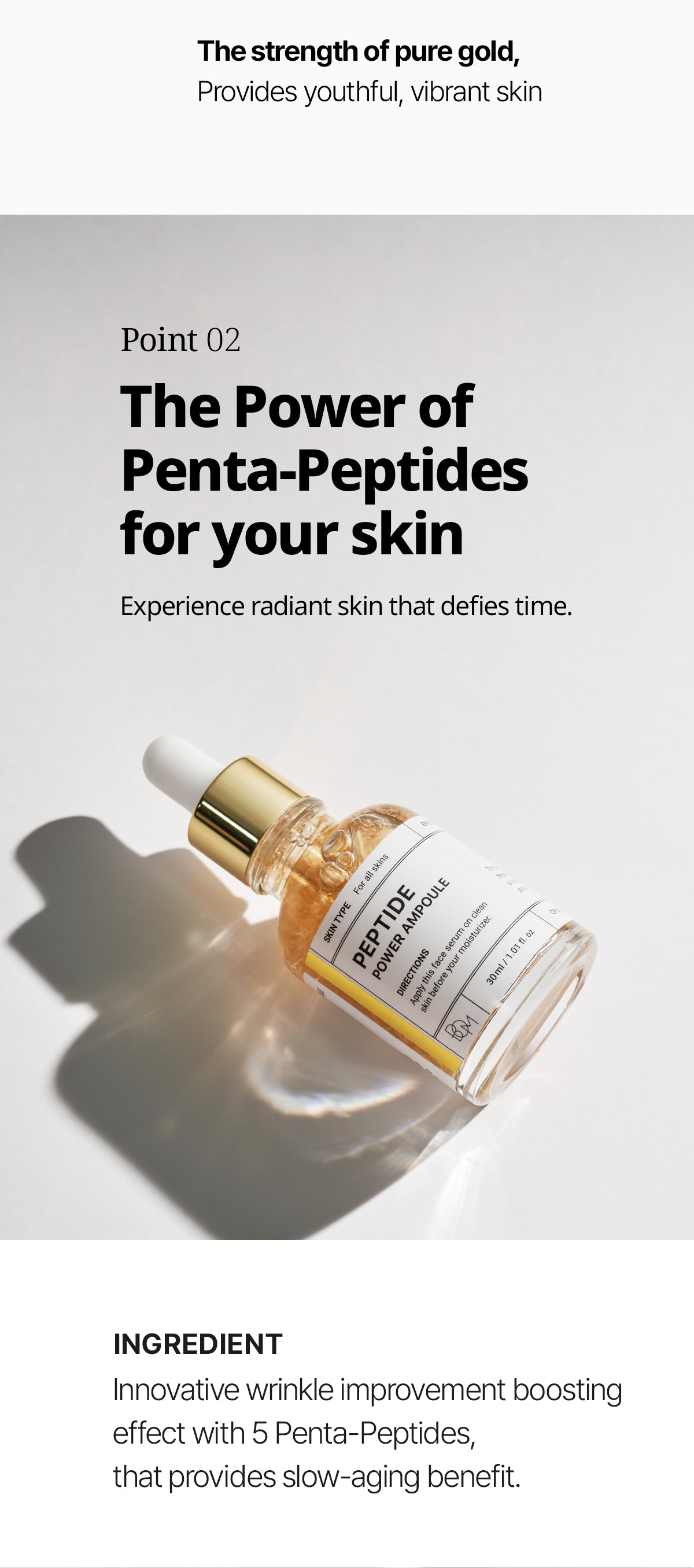 B.O.M PEPTIDE POWER AMPOULE