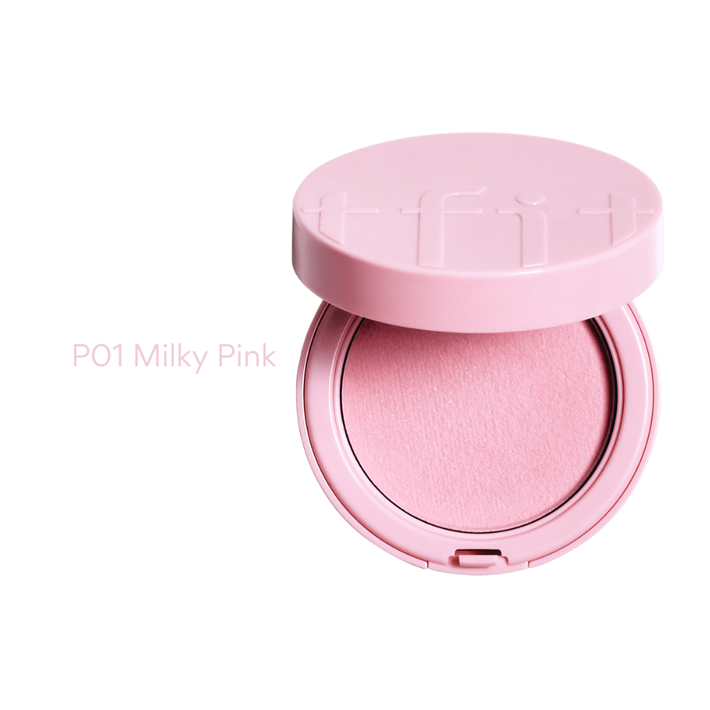 TFIT FLUFFY VELVET CUSHION BLUSH