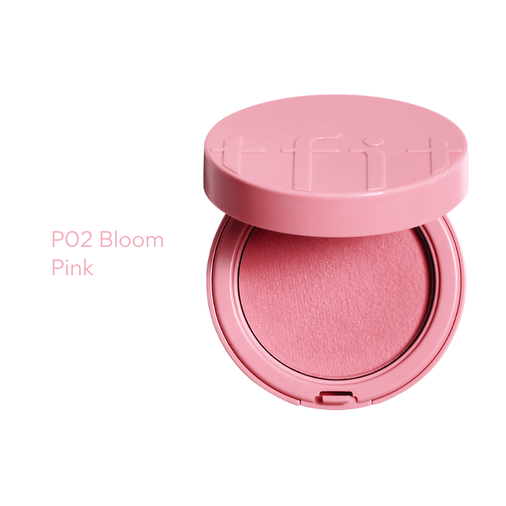 TFIT FLUFFY VELVET CUSHION BLUSH