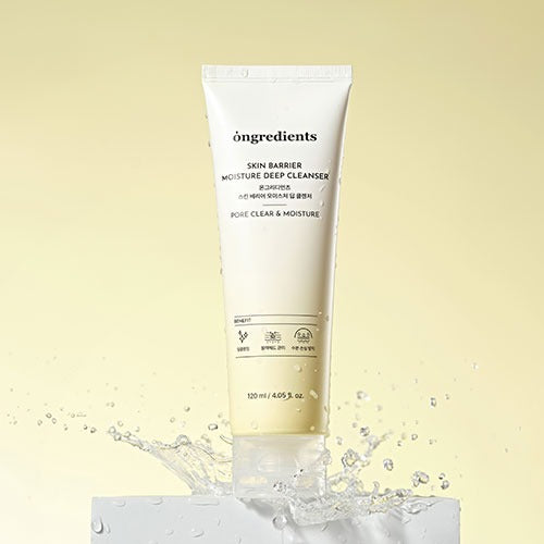 ONGREDIENTS SKIN BARRIER MOISTURE DEEP CLAENSER