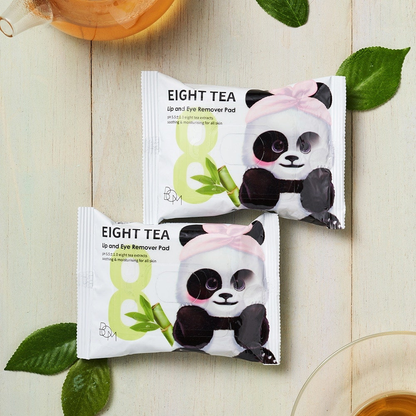 8 TEA LIP & EYE REMOVER PAD 30EA